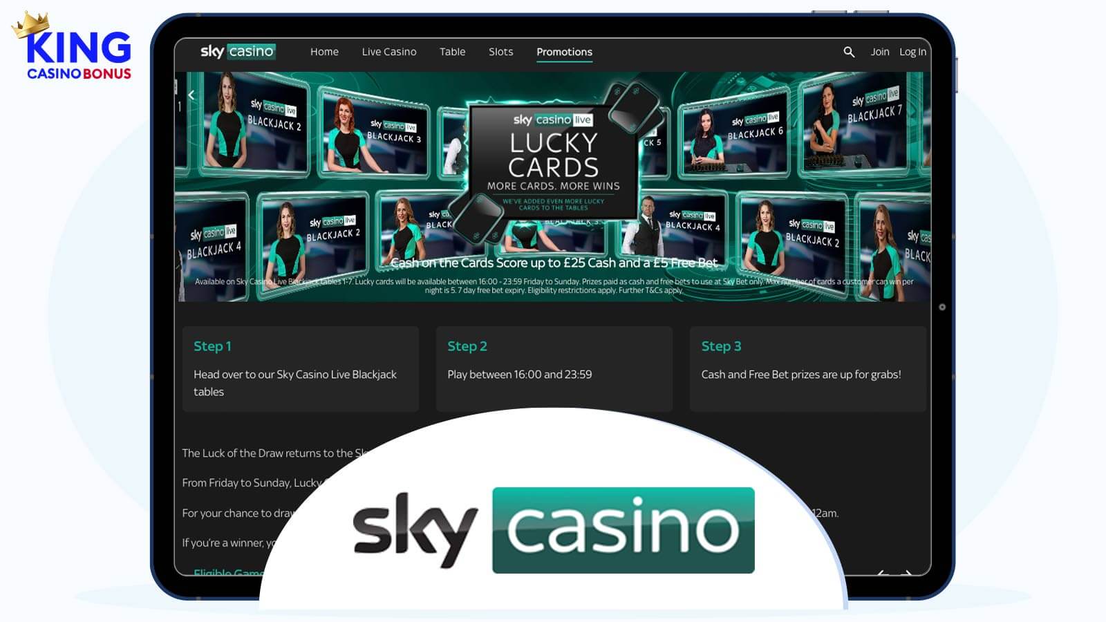 Sky Bet Casino Review – Ein Portal für deutsche Spieler