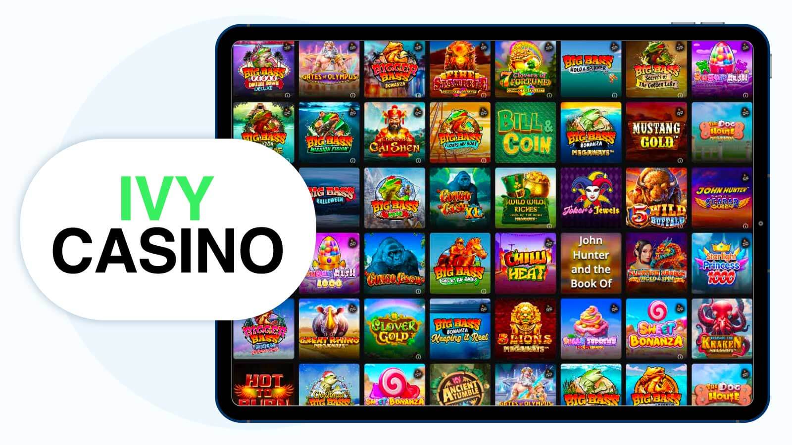 2. Ivy Casino: The Runner-Up Among The Best New Slot Sites UK in 2025