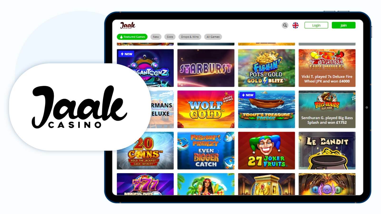 Jaak-Casino-Top-Playtech-Progressive-Jackpots