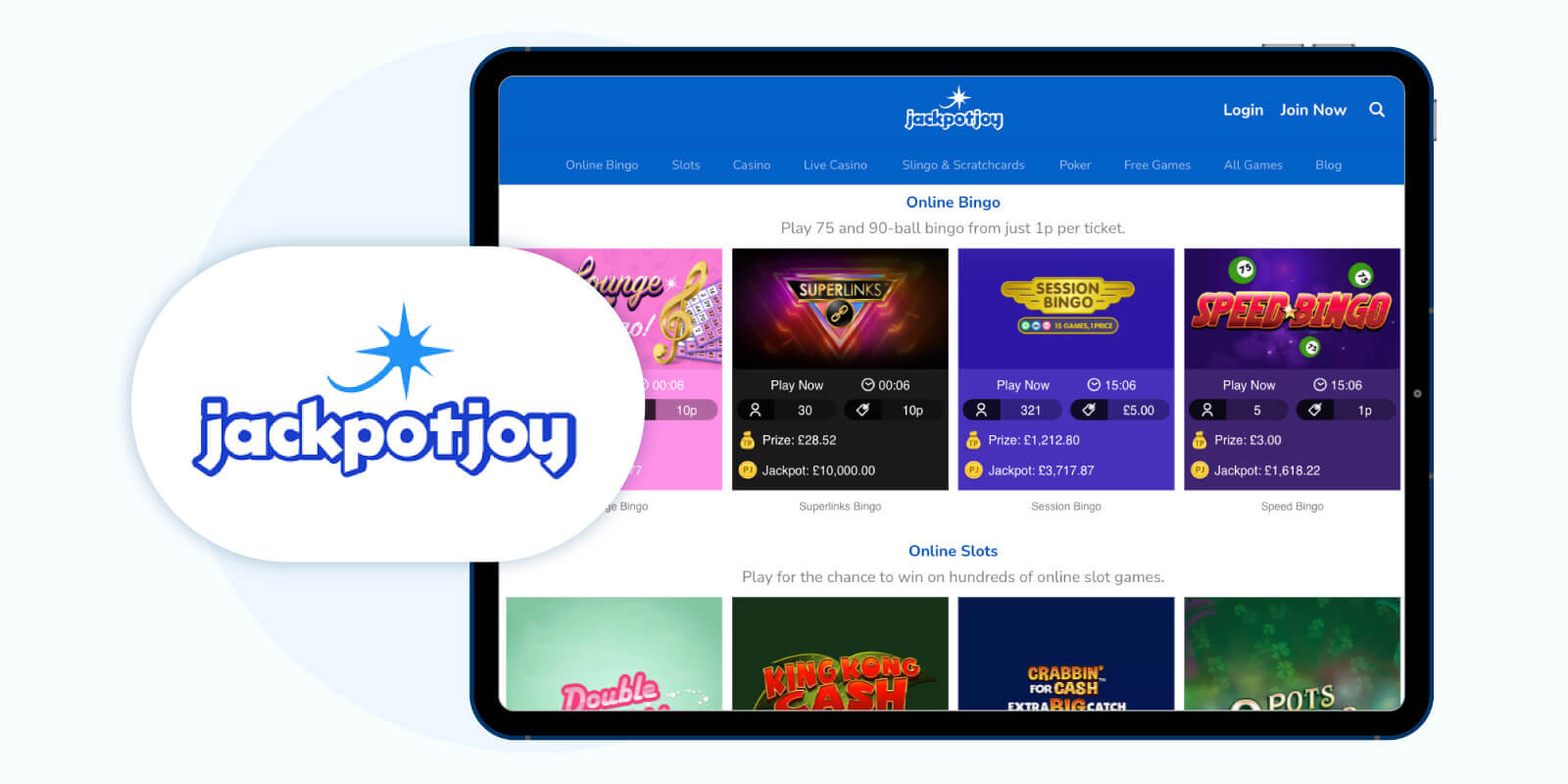 Jackpotjoy - Best Microgaming Casino With ApplePay