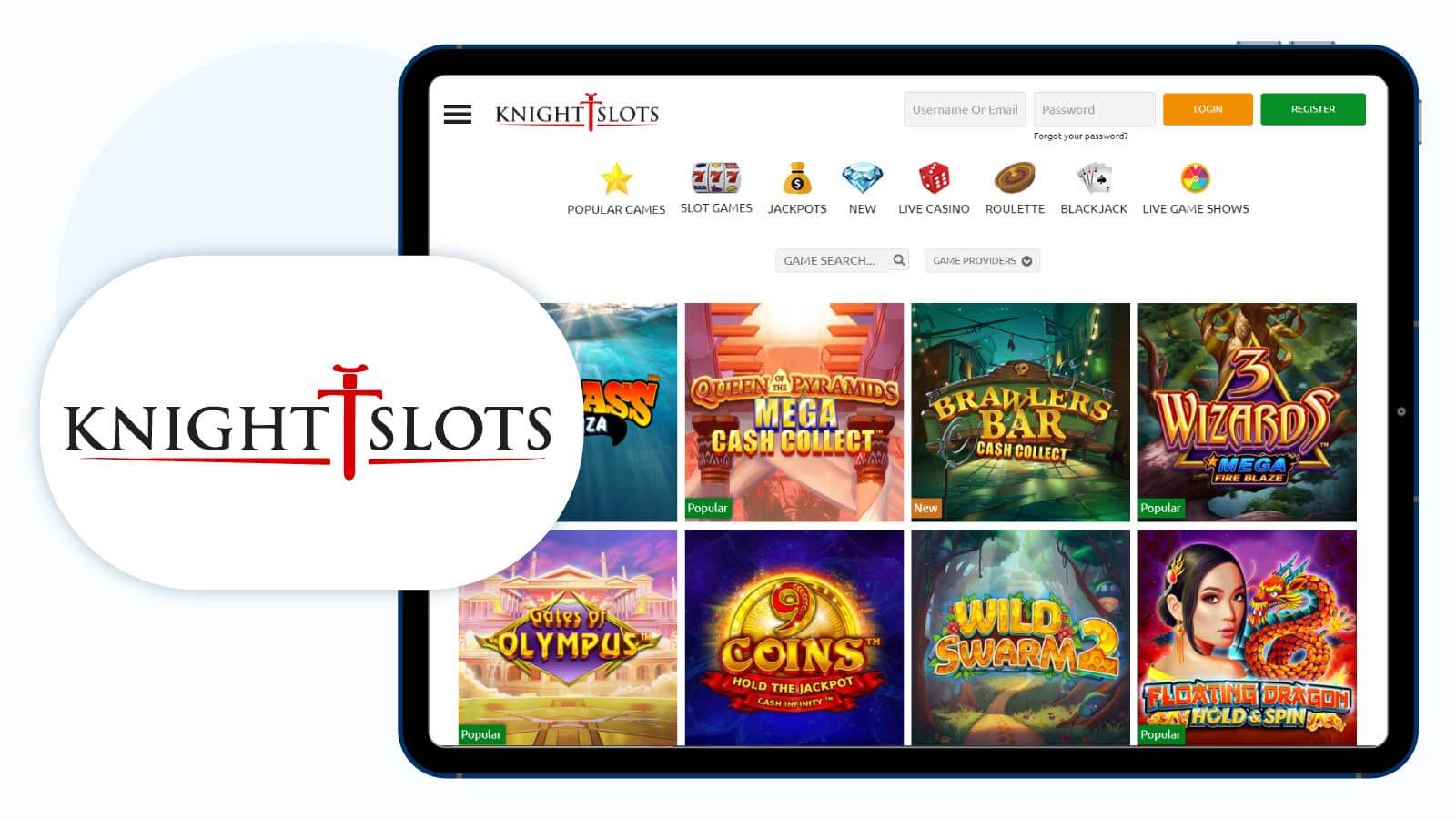 KnightSlots Casino – Top Skill On Net Slot Site