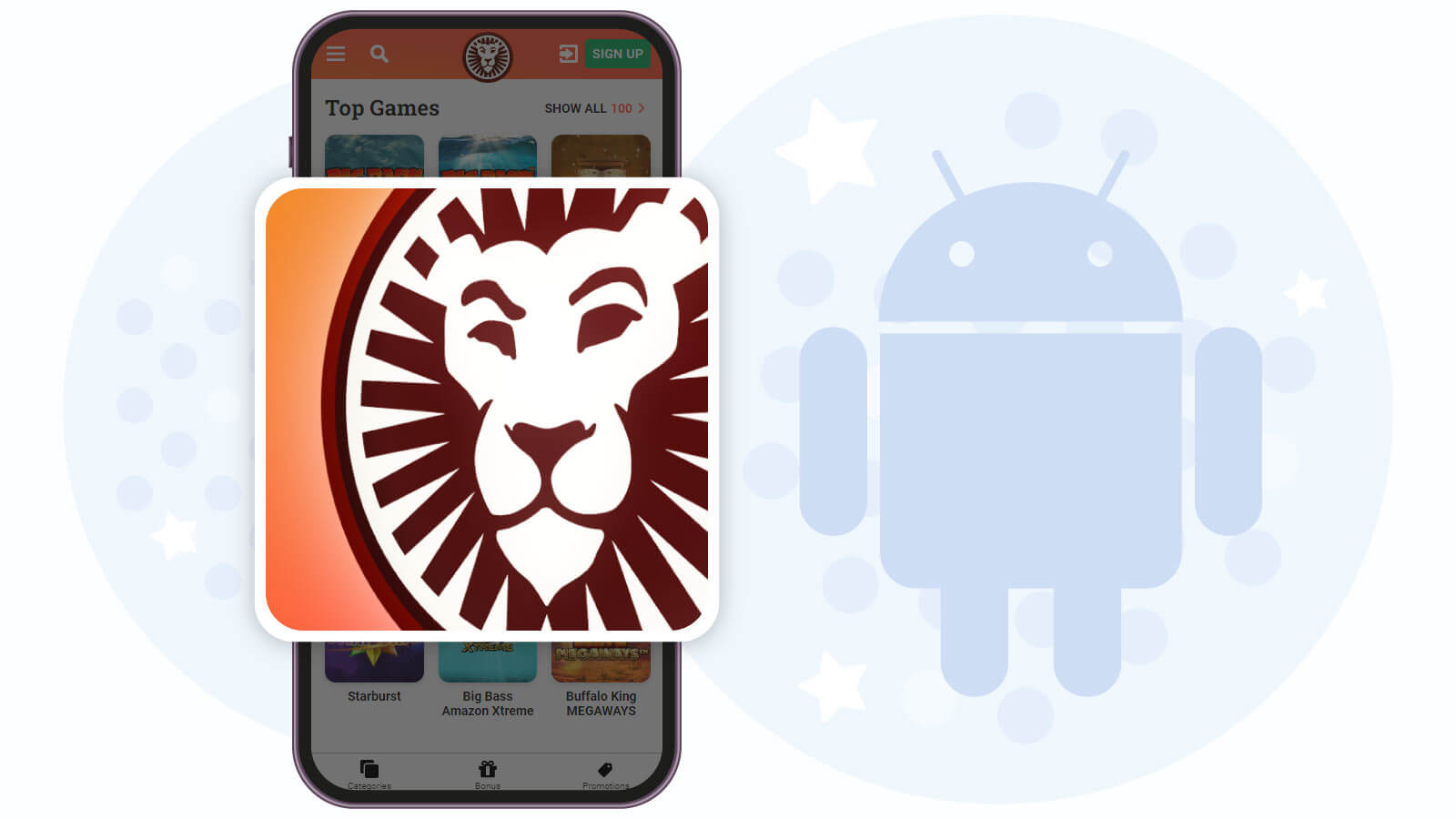 LeoVegas Casino – Runner Up Android Mobile Casino App