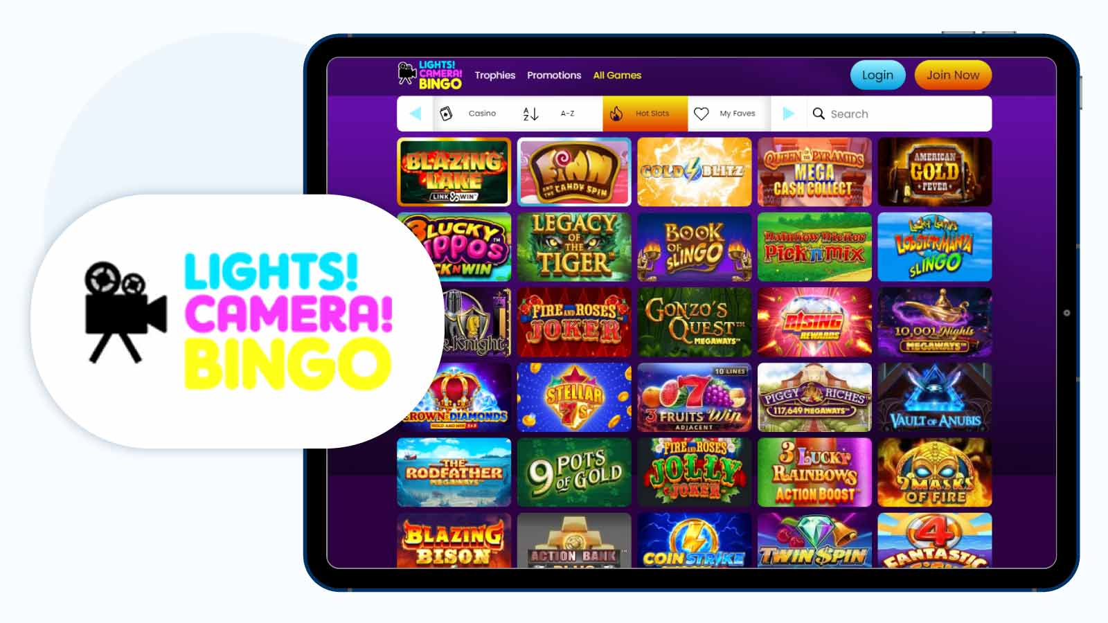 Best Free Spins on Fluffy Favourites at Lights Camera Bingo