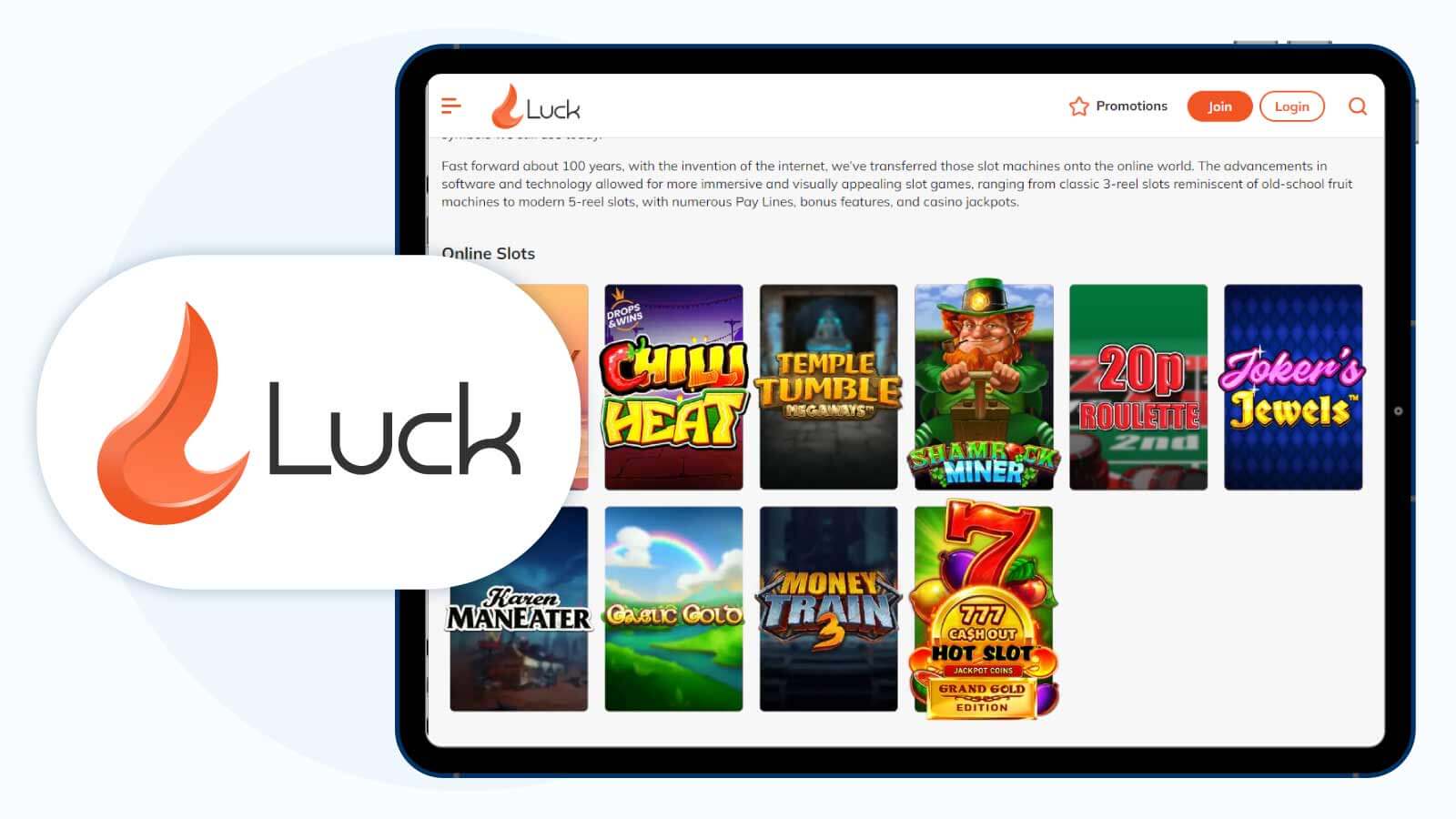 Luckcom-Best-Payout-Casino-for-Slots-Bonuses