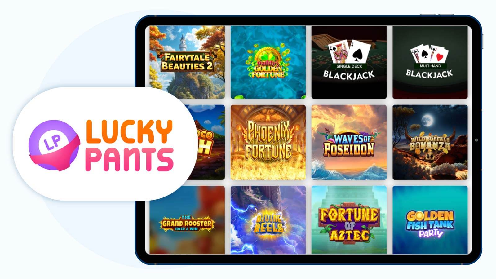 3. Lucky Pants Casino: Discover a 300% Deposit Bonus with Low Wagering