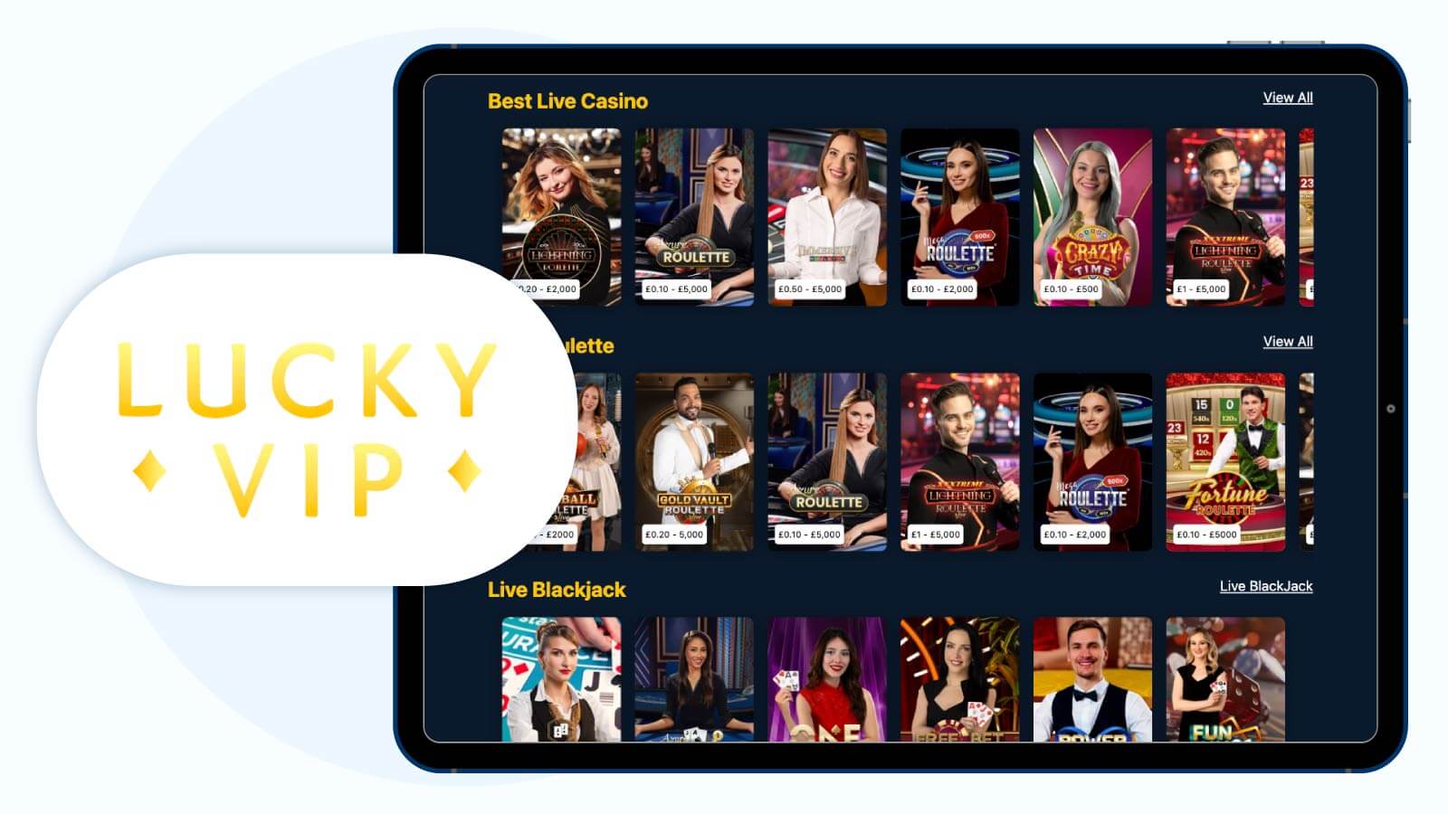 Lucky VIP Casino: Discover the Best Magical Vegas Sister Site for Live Games