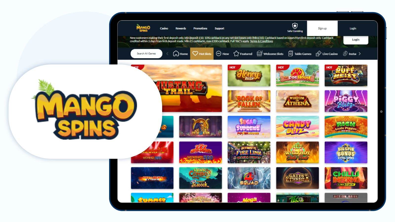 Casinos en línea con ofertas de cashback