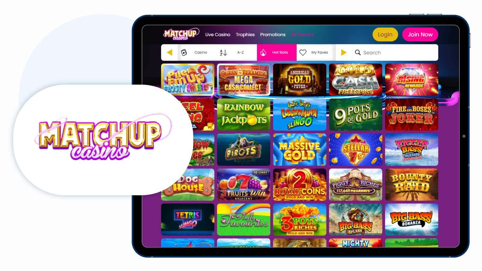 Matchup Casino – Top Alternative New Online Slots Site