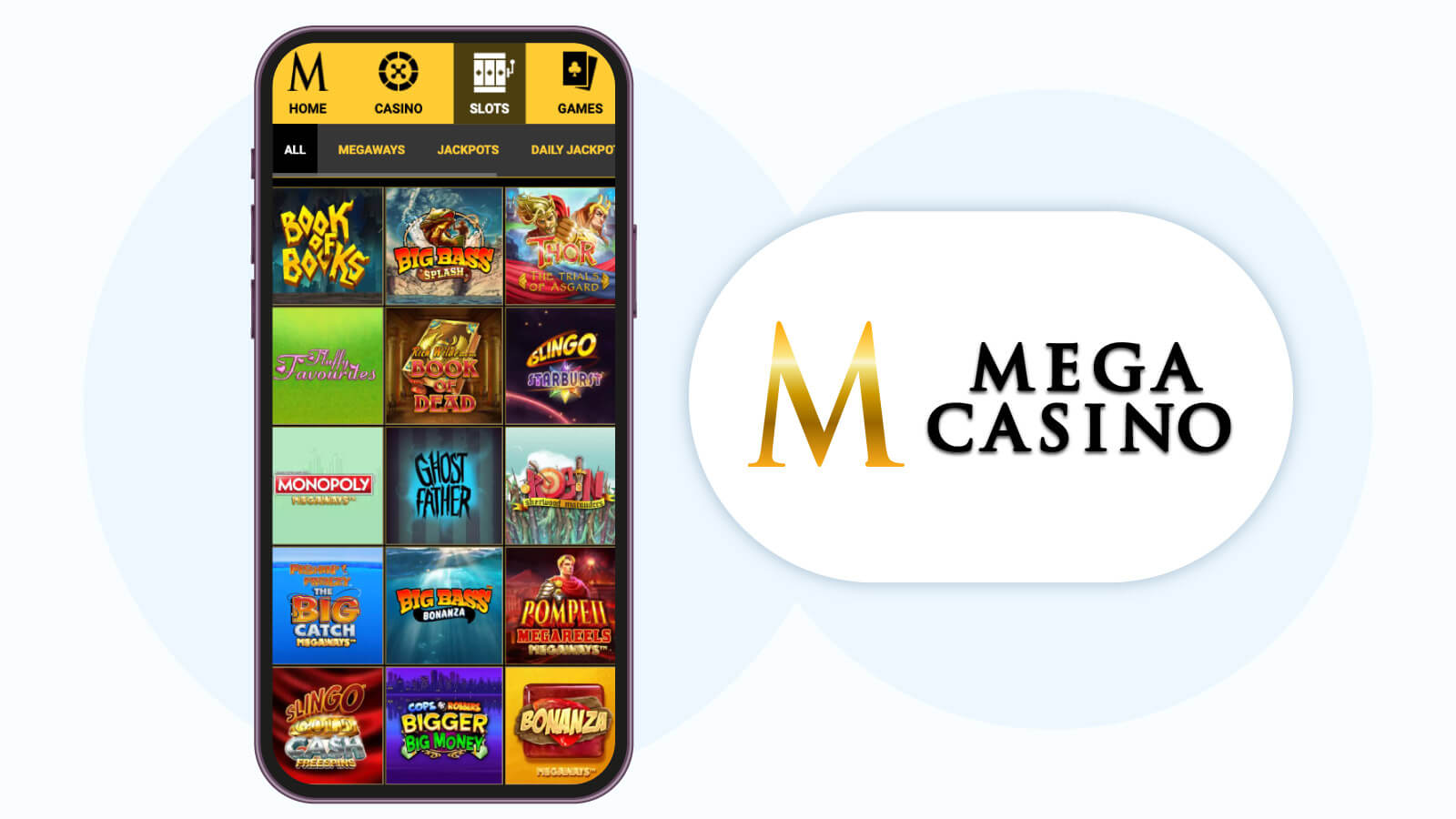 Mega Casino: Best Slot Site with Free Spins for Mobile Verification
