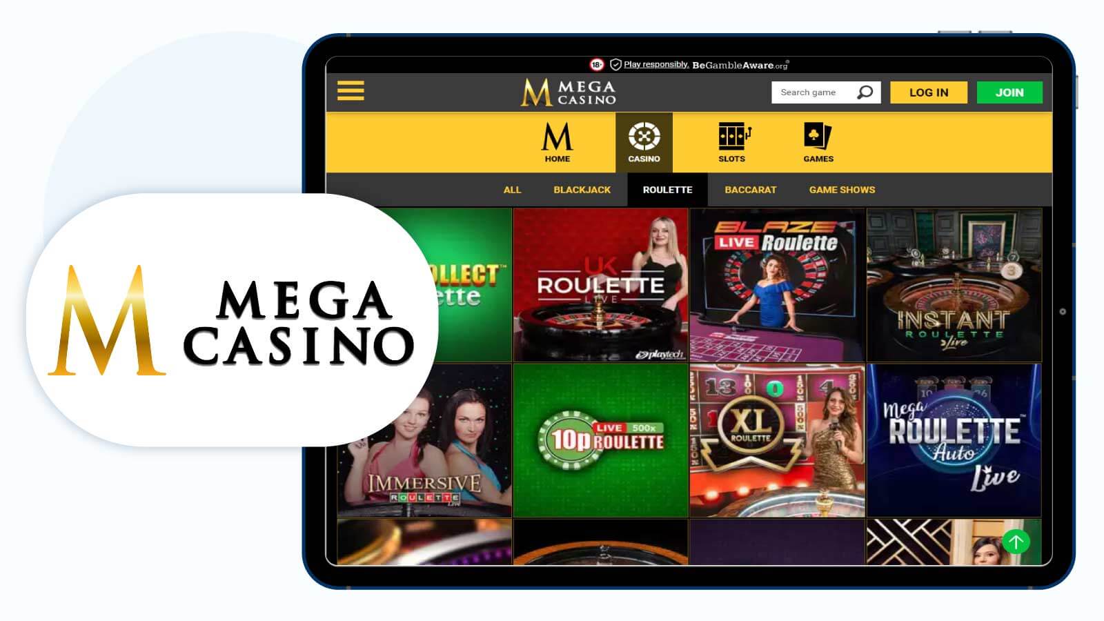 Megacasino-Lowest-Minimum-Deposit-Roulette-Casino-Site