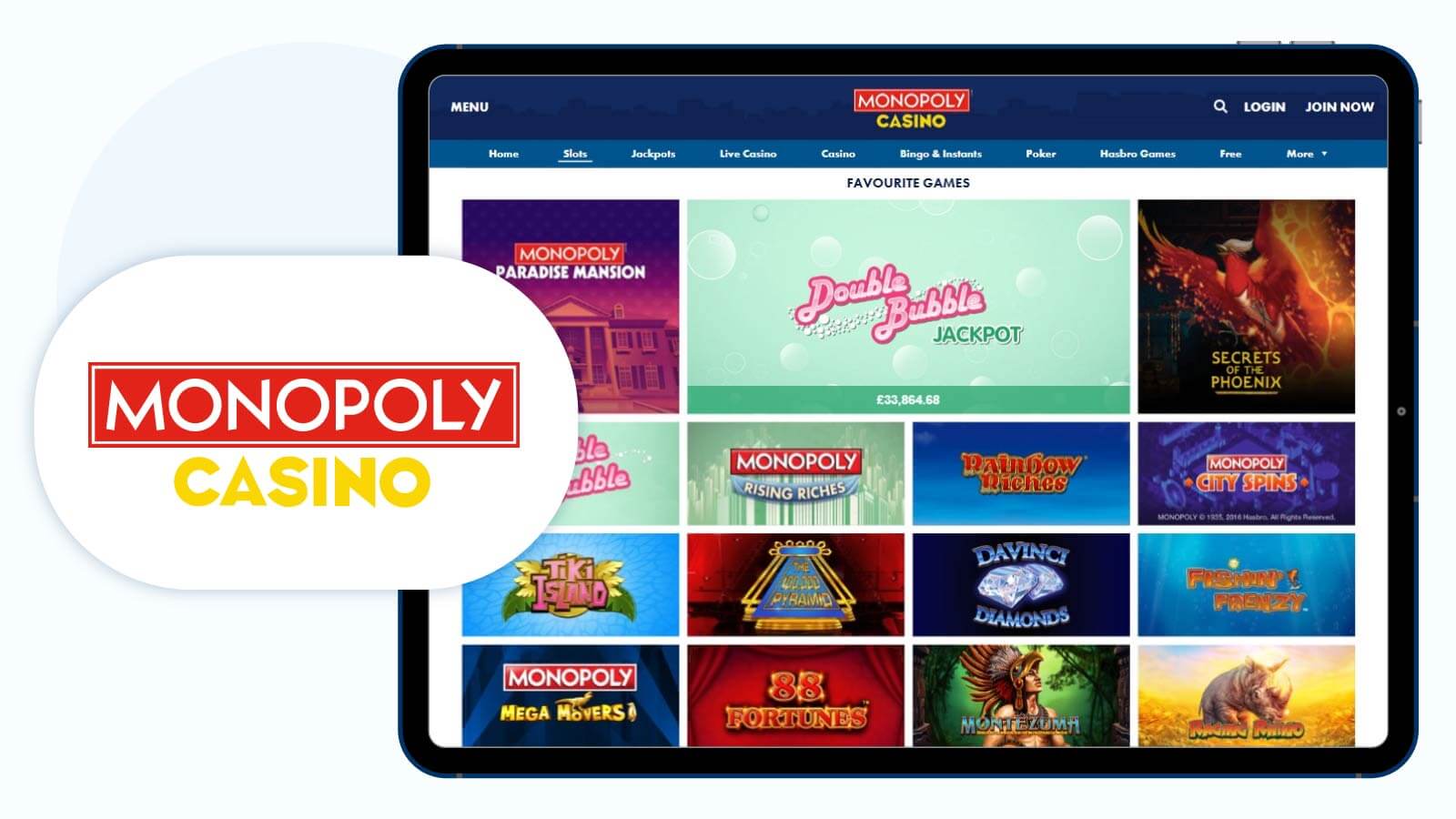 Monopoly Casino Attractive BigTime Gaming Casino for Mobile Casino App