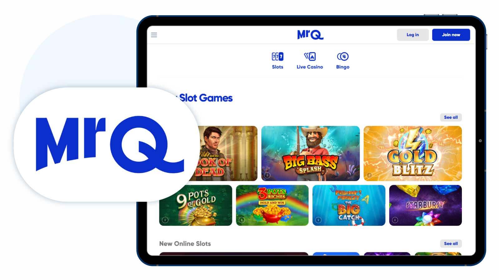 MrQ – Best for Microgaming Slots