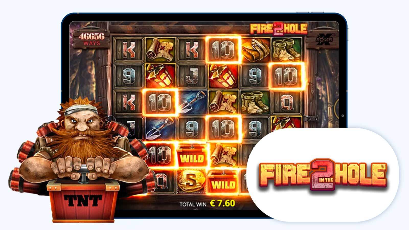Newest NoLimit City Slot Fire in the Hole 2