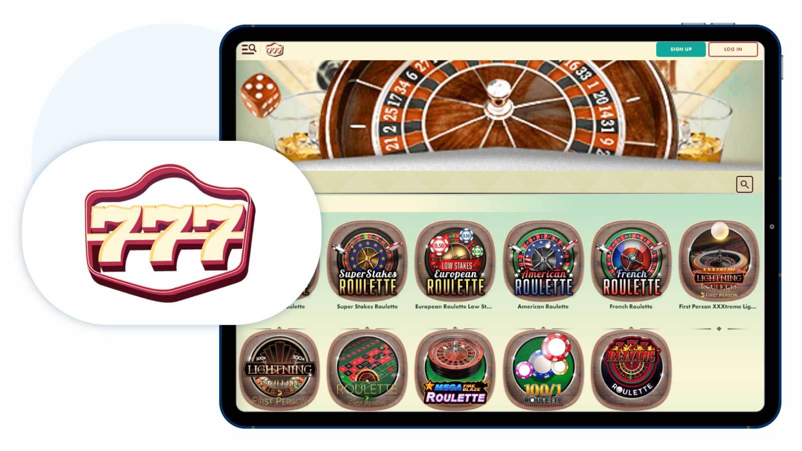 No Deposit Roulette Bonuses - 777 Casino