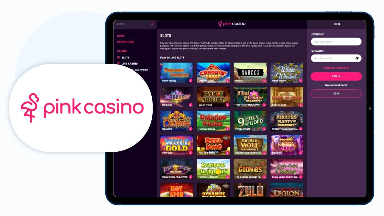 Pink-Casino-Most-Reliable-Online-Casino