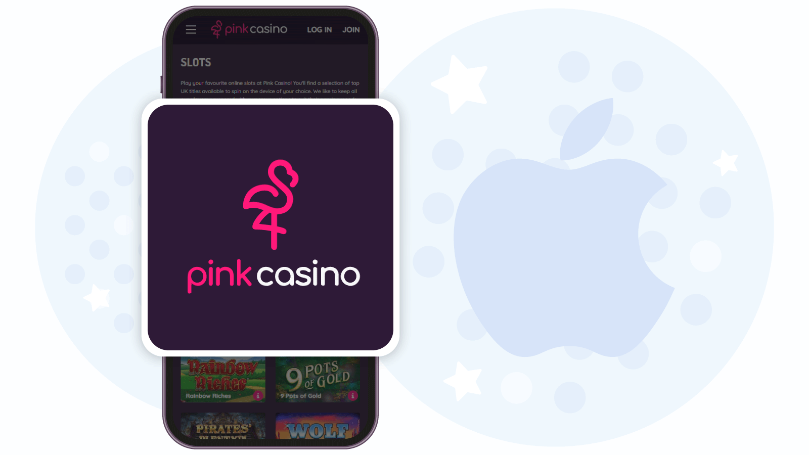 Pink Casino – Third Pick iOS Mobile Casino App