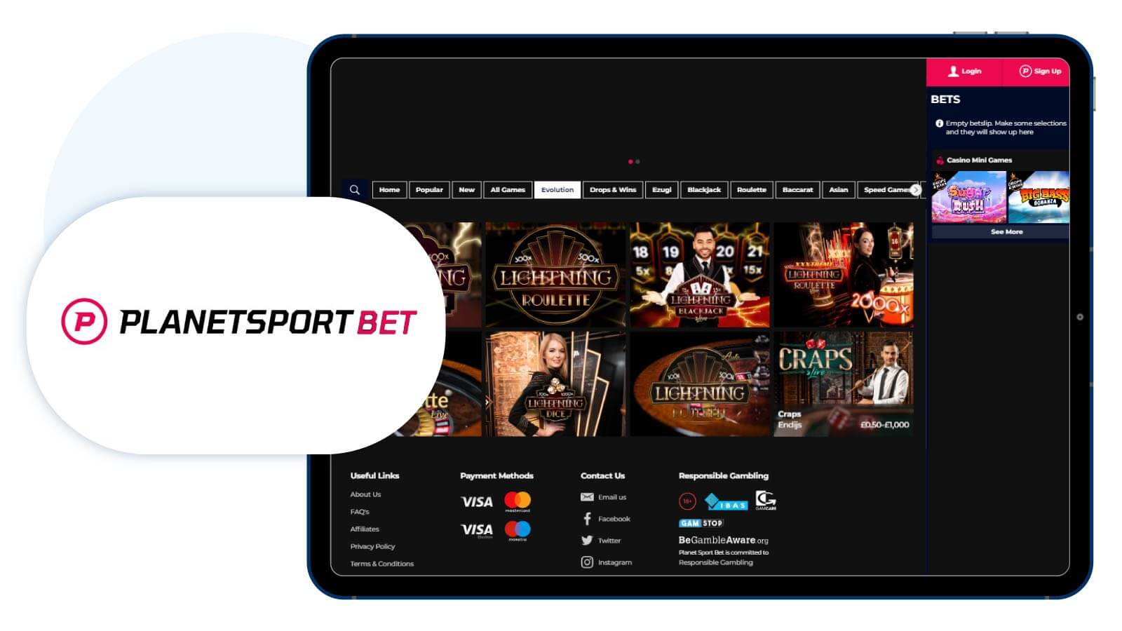 PlanetSport-Bet-Best-Evolution-Casino-to-Experience-Starburst-with-Free-Spins