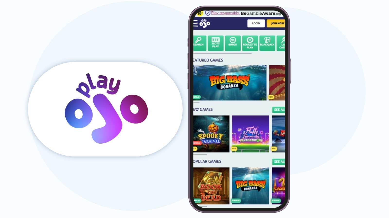 PlayOjo-Casino-Top-Mobile-Online-Casino