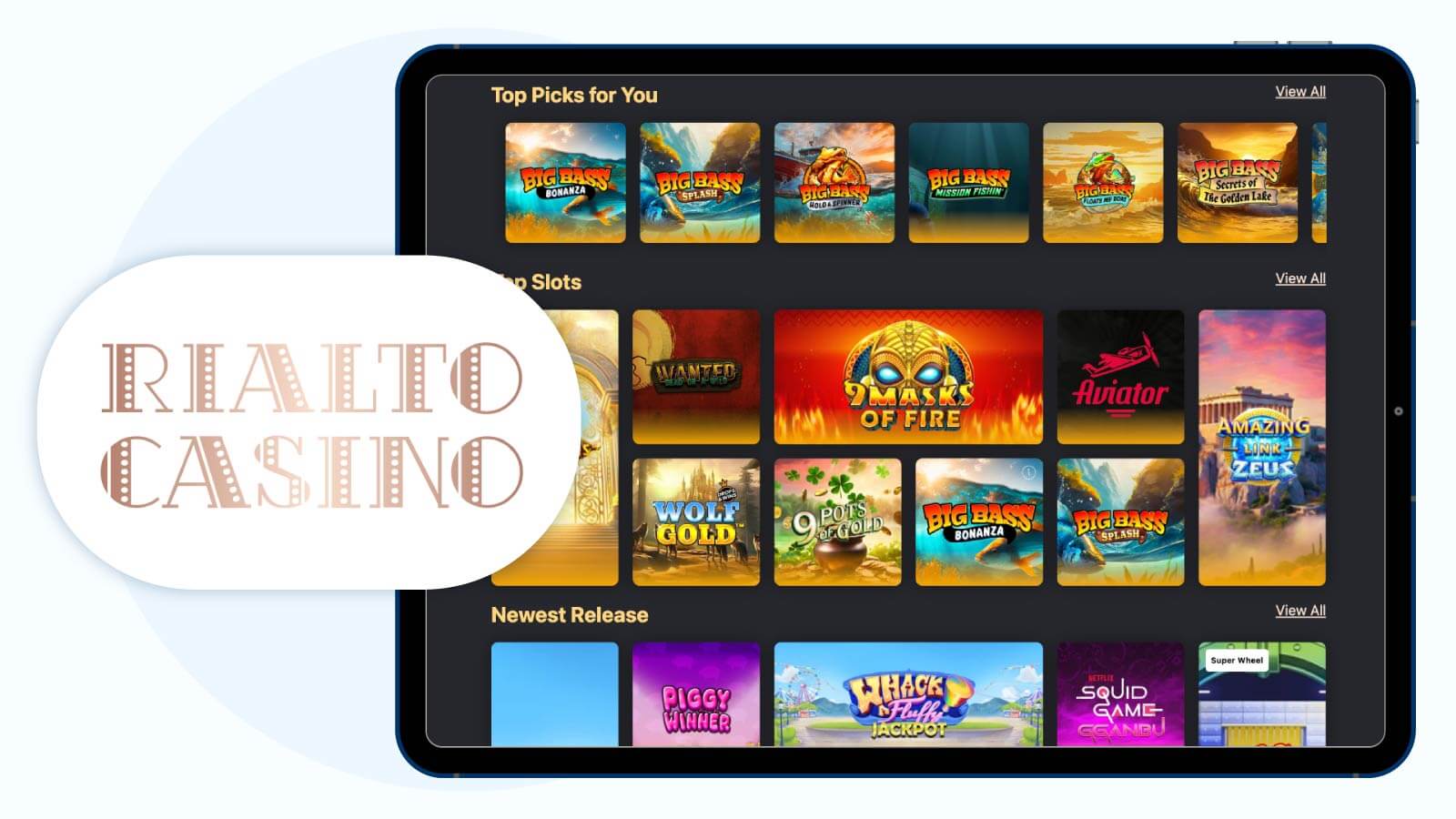 Rialto Casino: Best Magical Vegas Casino for Slots