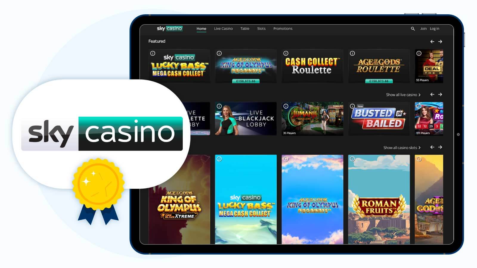 Best Casino With Low Wagering: Sky Casino