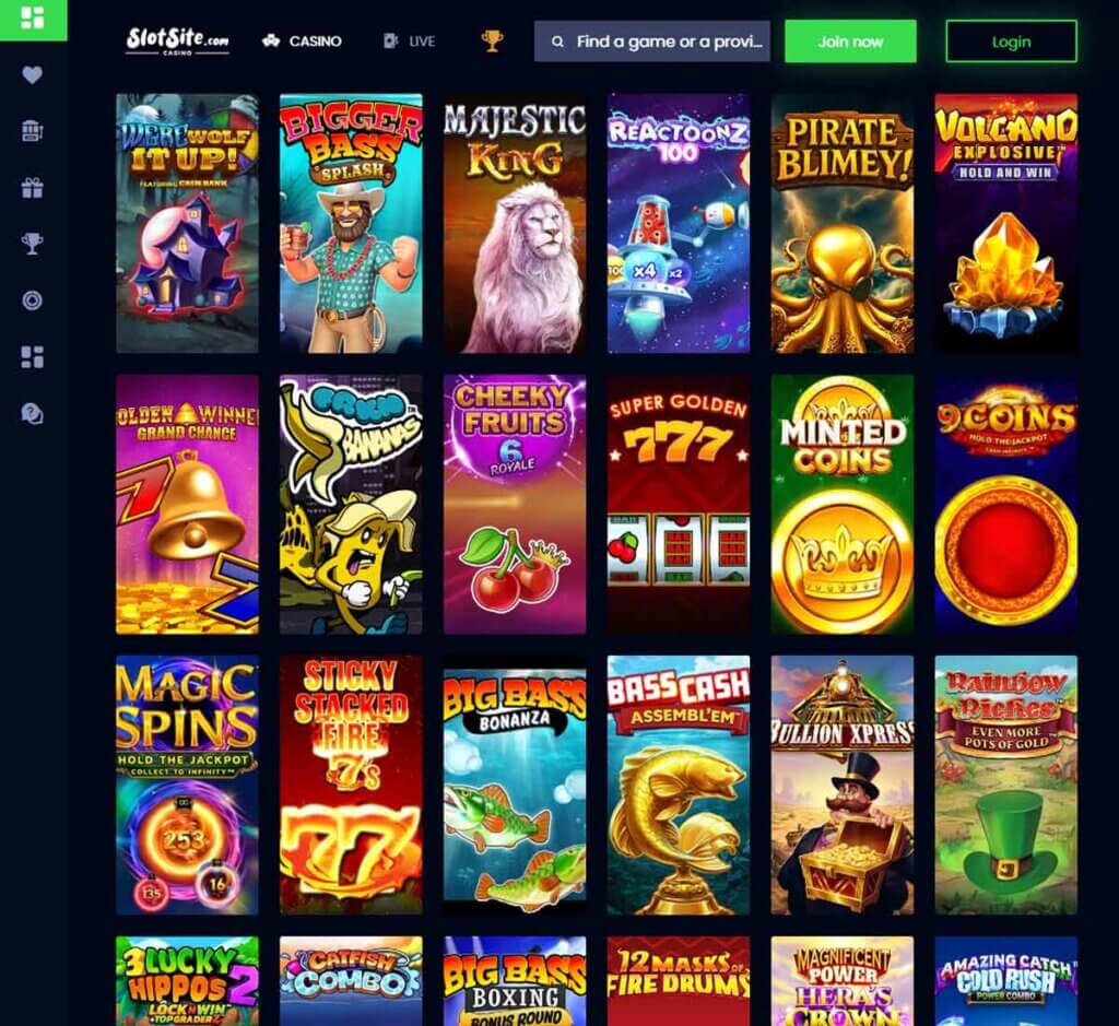 SlotSite-casino-slots-variety-review
