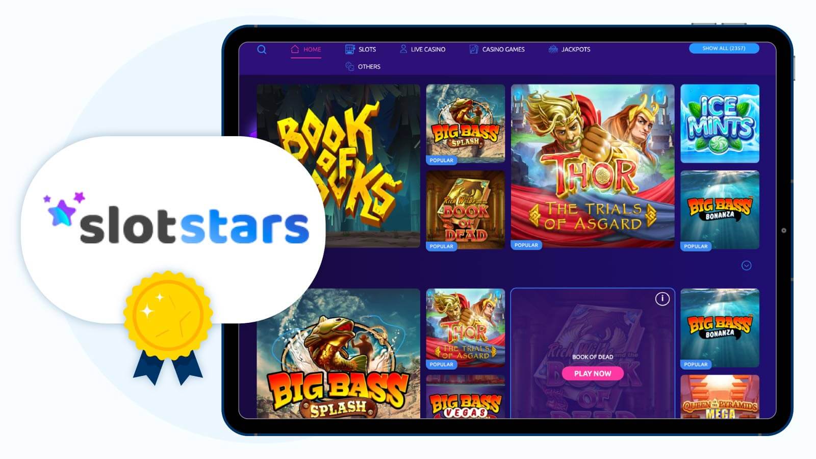 SlotStars Casino: Best SpinGenie Casino Sister Site for 2025