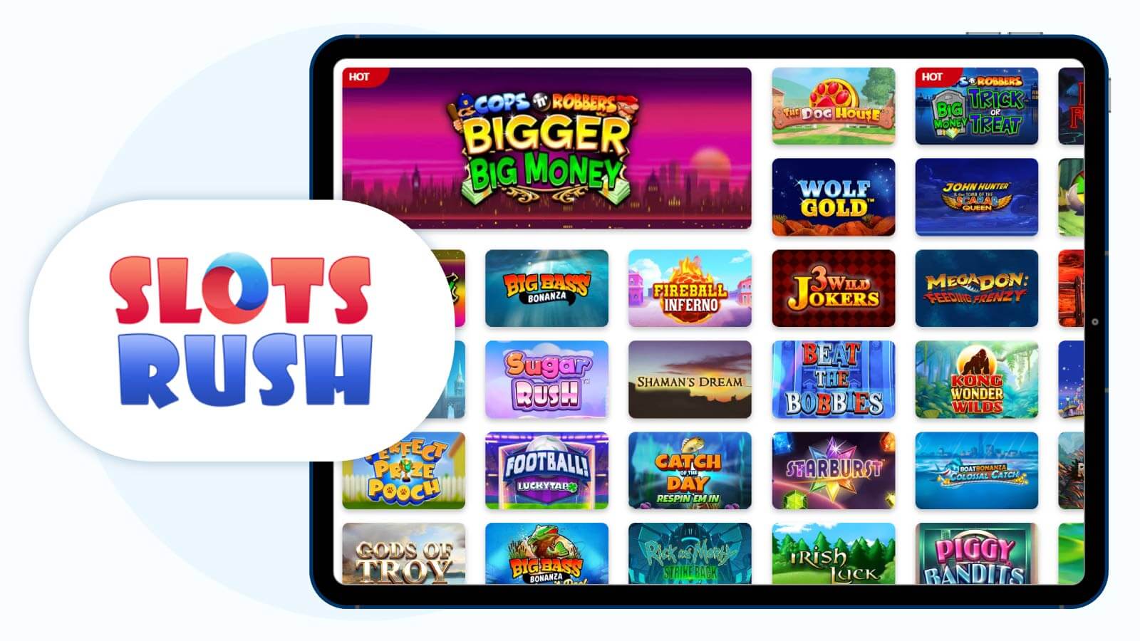 Slots Rush Casino - Best 333 Sister Site for Fast-Paced Gaming