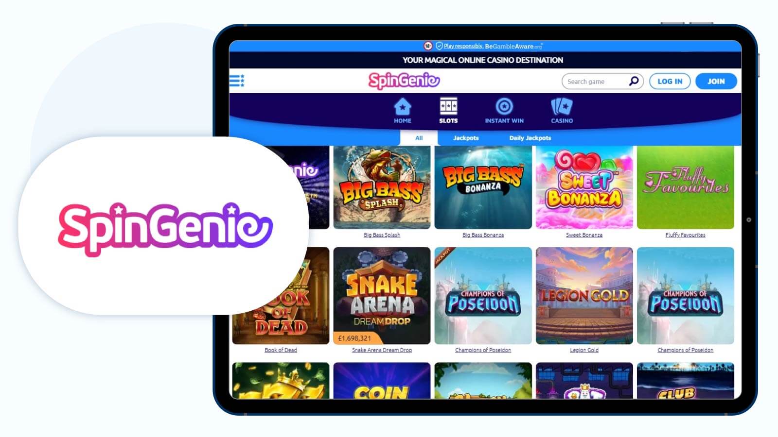 SpinGenie-Casino Top-Skill-On-Net-Slot-Site