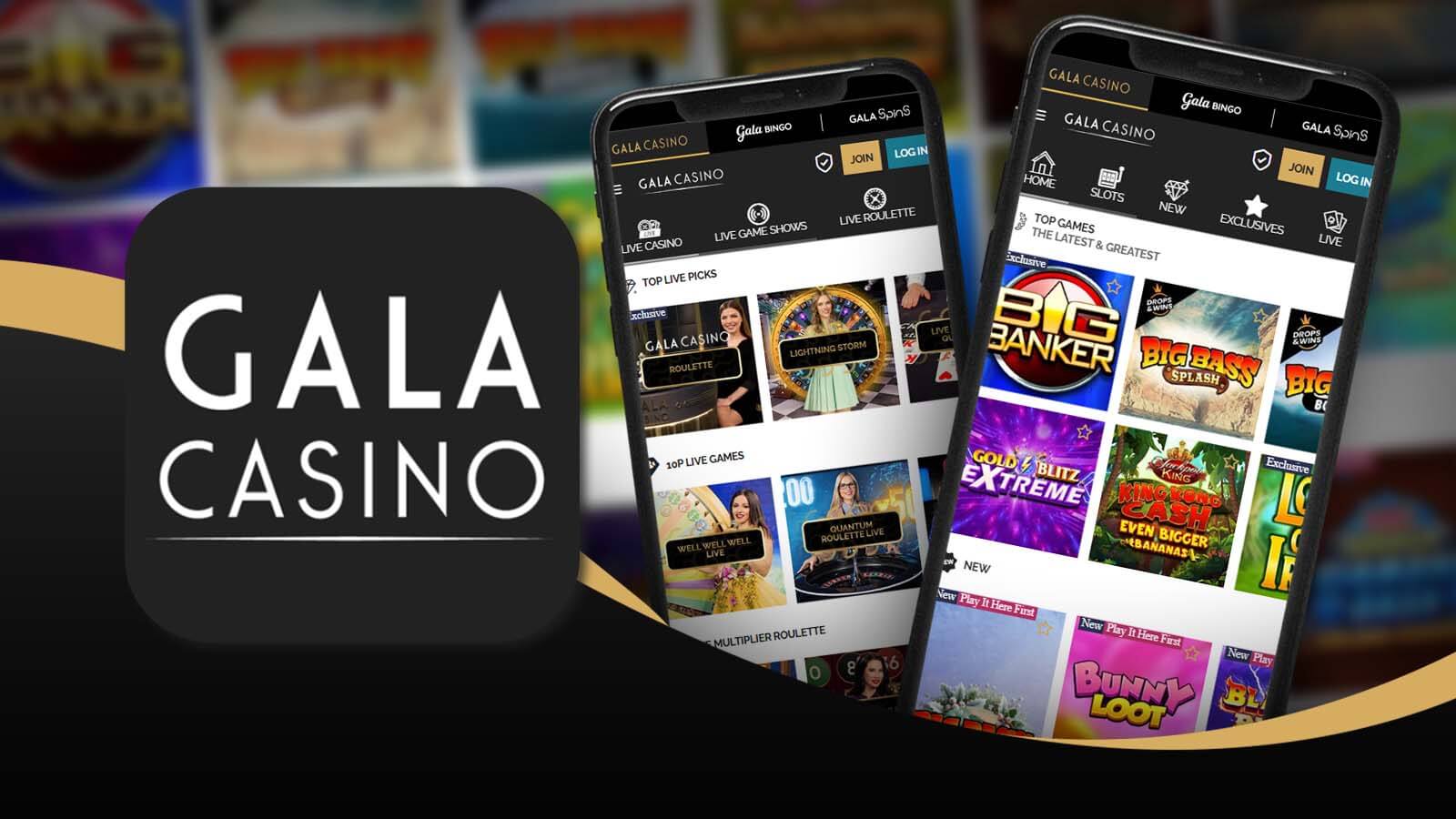 Top Casino Games & Providers on the Gala Casino App