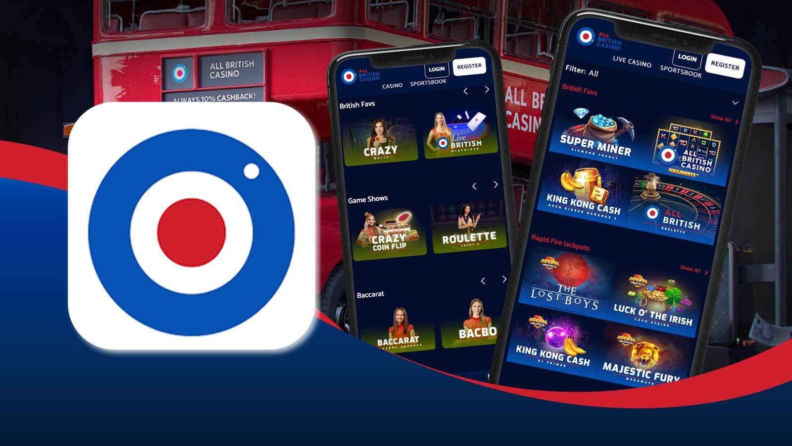 Top Games & Providers on the All British App