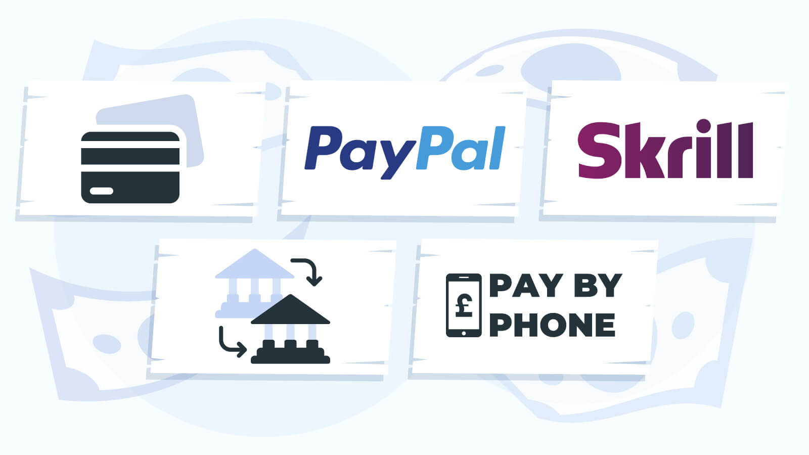 Usually Encountered Payment Methods at Bingo Sites