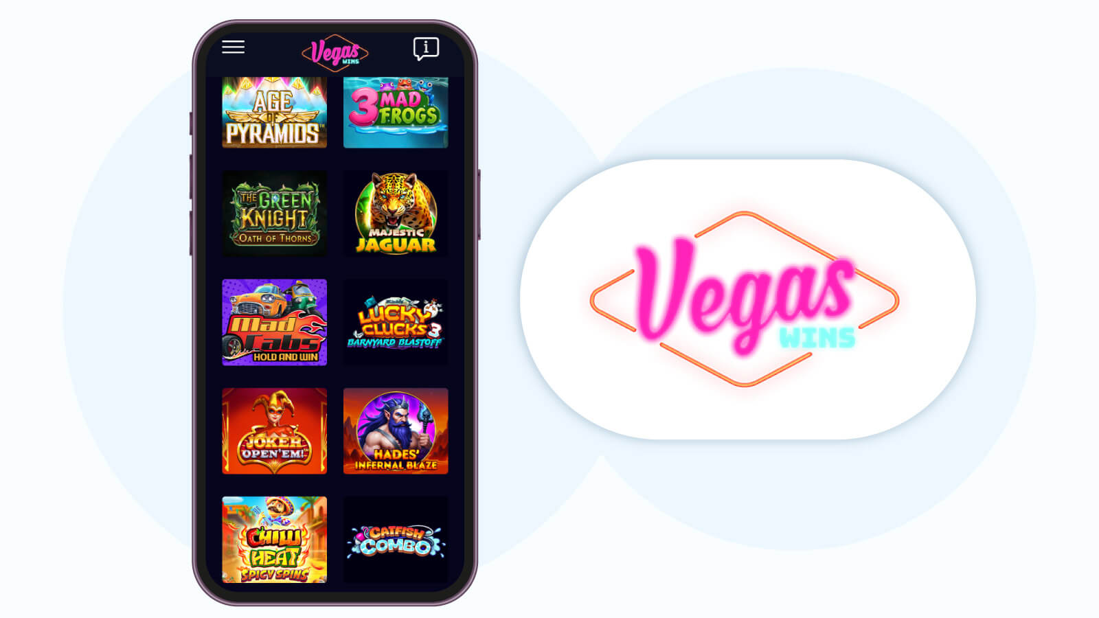 Vegas Wins - Best Jackpot Mobile Established Sister Site