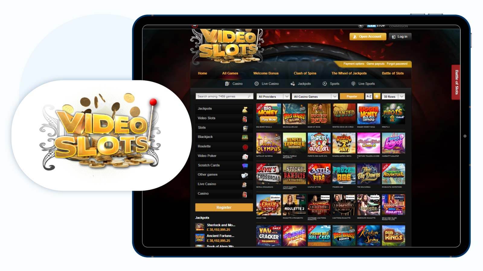 VideoSlots Casino Best EcoPayz Casino for Slots