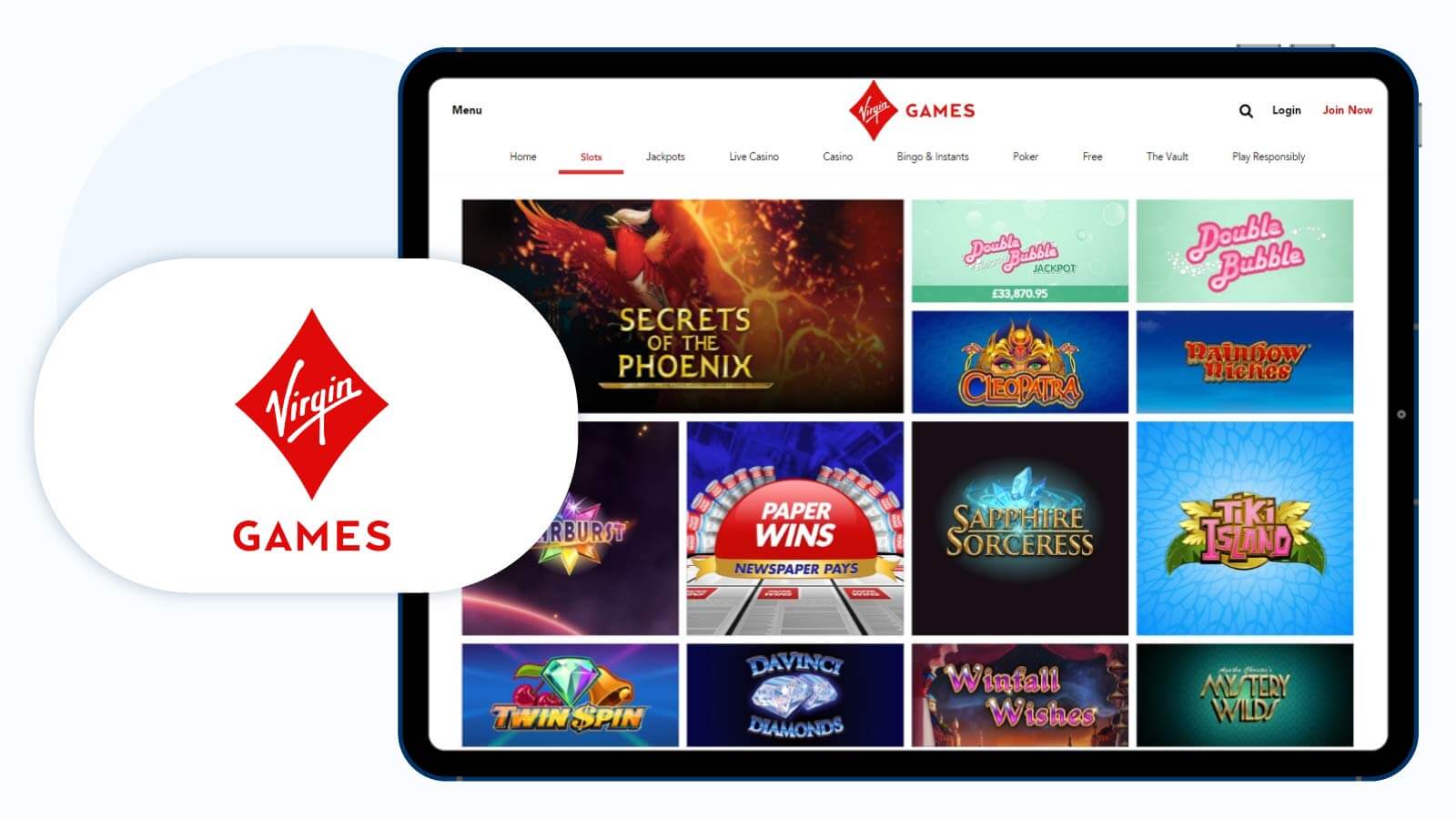 Virgin Games Casino: Top UK same-day withdrawal casino