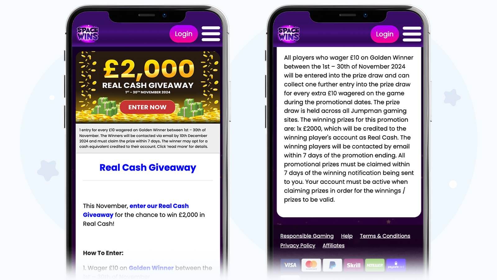 What's-the-bonus-Claim-£2,000-Real-Cash-at-Space-Wins-Casino