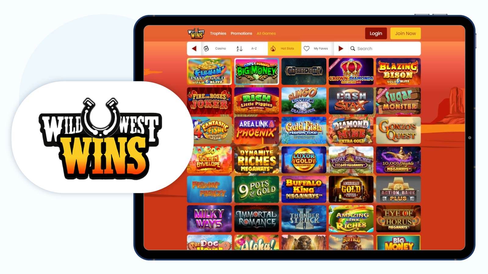 Wild-West-Wins Best-Boku-pay-by-mobile-slots-site