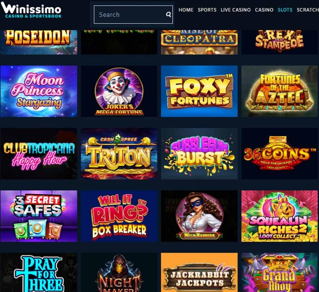 Winissimo-casino-slots-variety-review