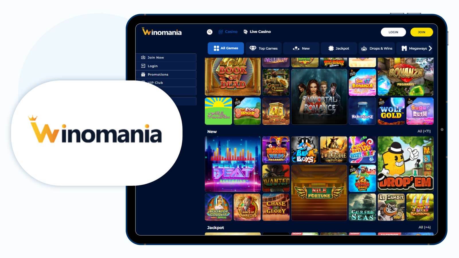Winomania-Top-No-Limit-Trustly-Withdrawal-Casino-in-the-UK