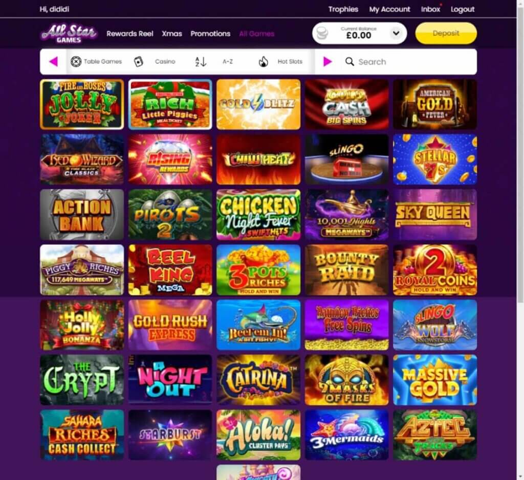 all-star-games-casino-slots-variety-mobile-review