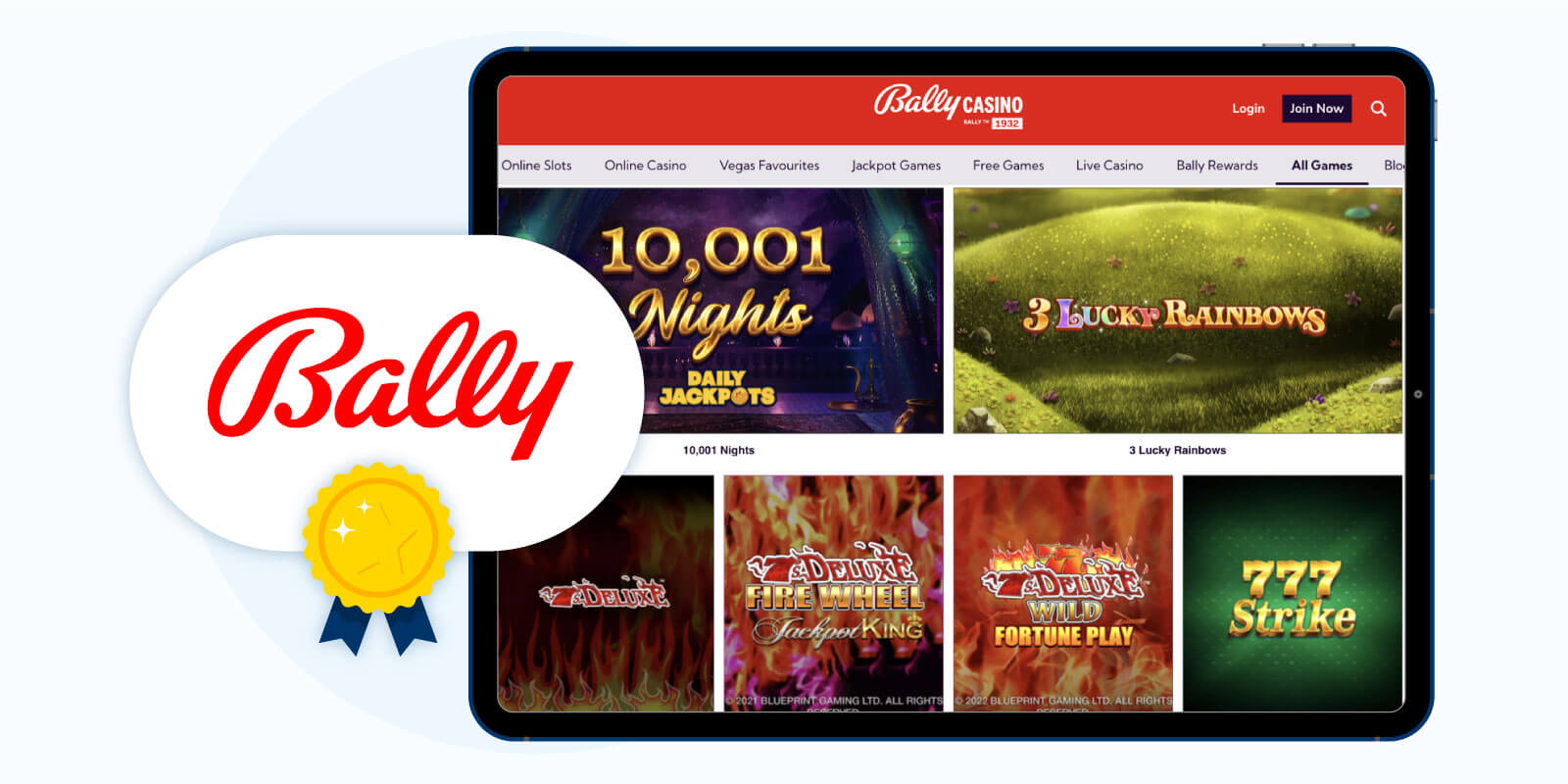 Bally - Best Payforit UK Casino
