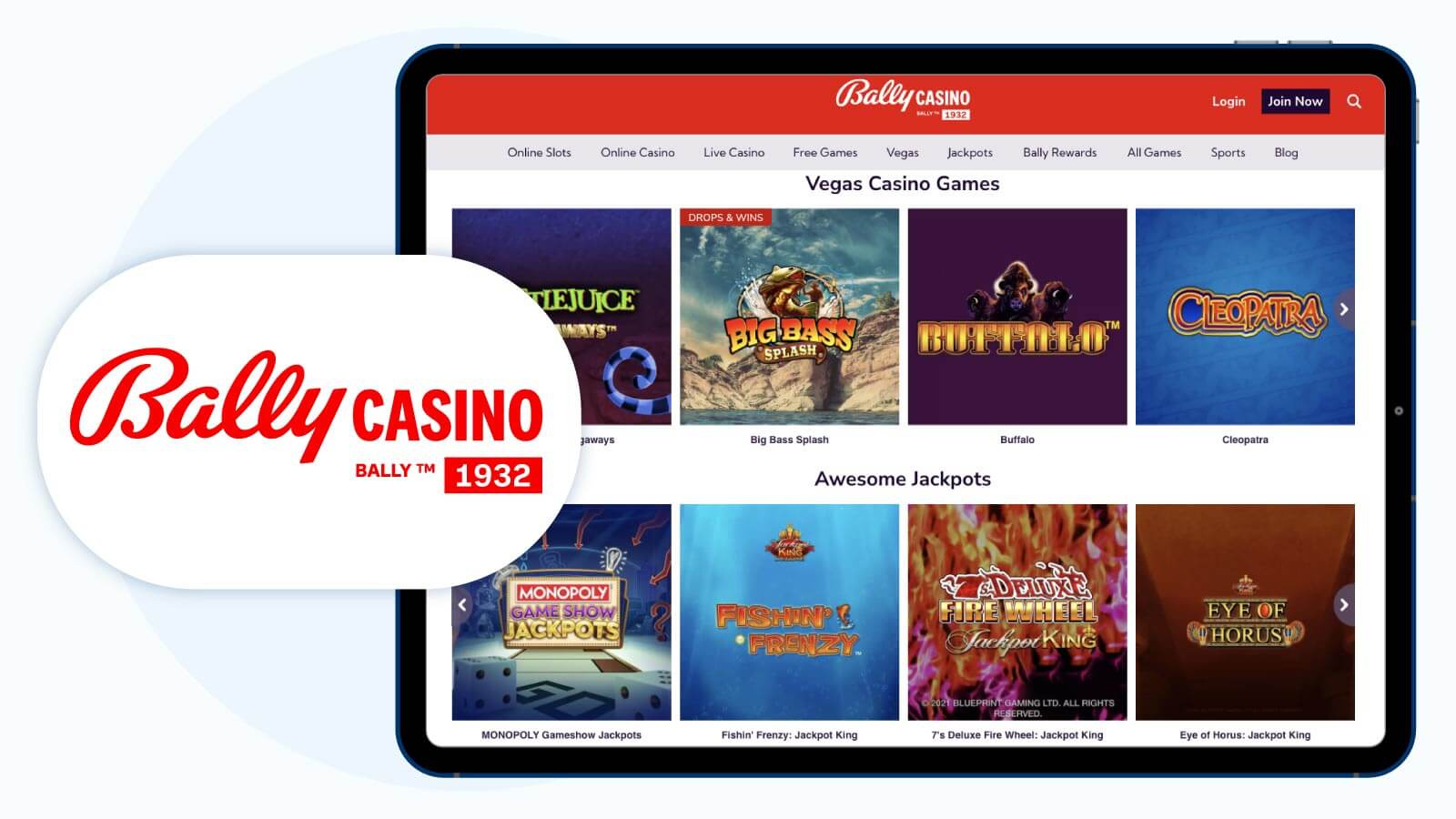 4. Bally Casino - Best UK Online Casino for Fast Withdrawals