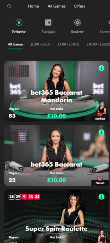 bet365 Mobile Preview 3