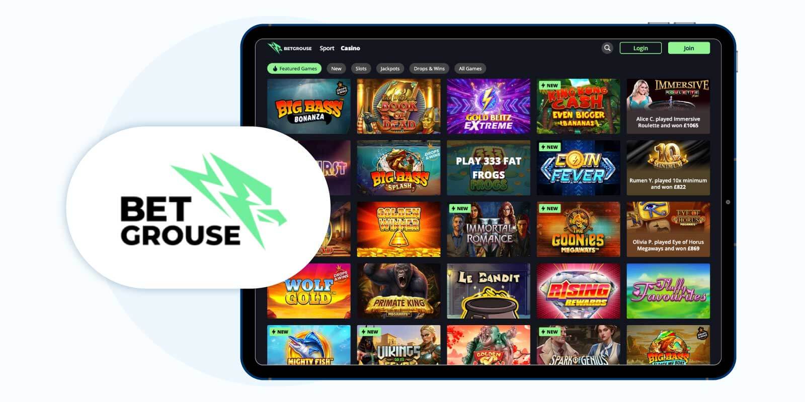 Betgrouse Casino - Best MuchBetter Casino with a High Number of Payment Methods