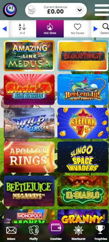 Bingo Crazy Casino Mobile Preview 1