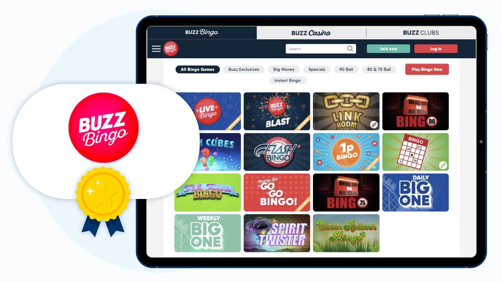 Buzz Bingo: Best Slingo site in the UK