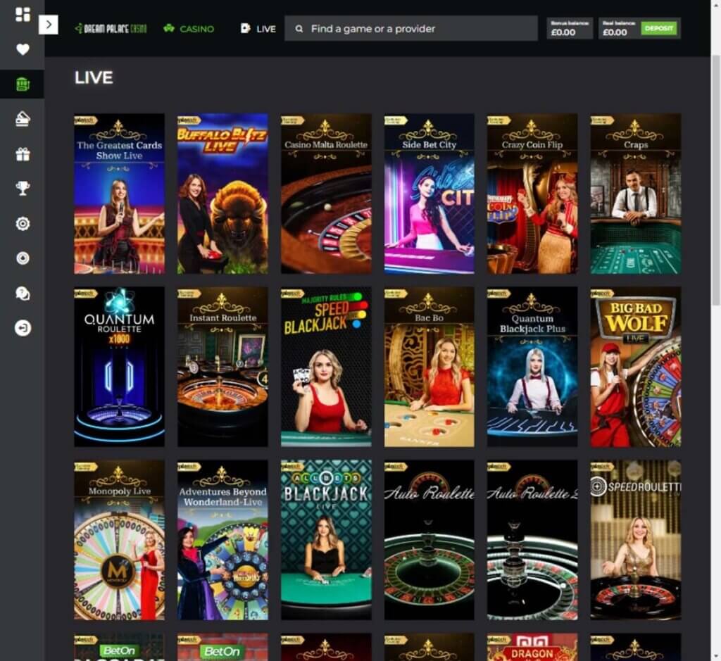 dream-palace-casino-live-dealer-games-collection-review