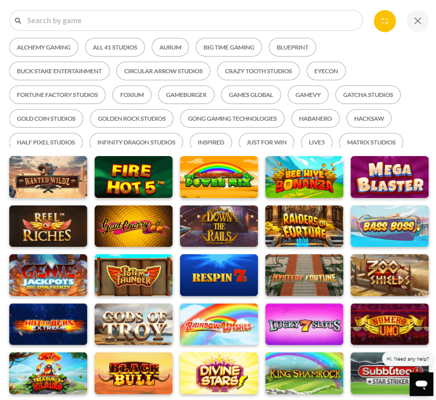 Hot Streak Casino Desktop preview 1