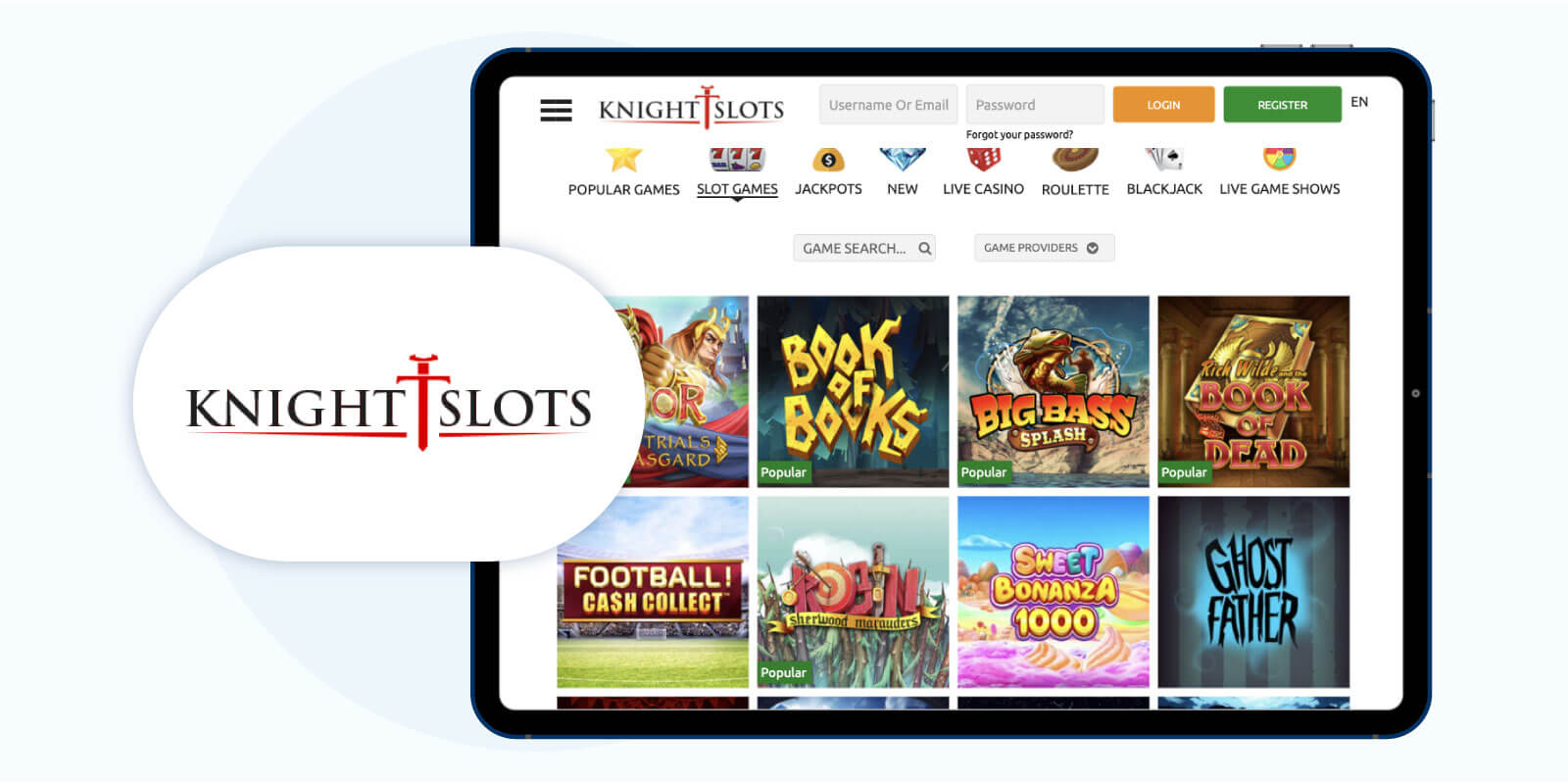 KnightSlots Casino - KingCasinoBonus.uk's Choice for the Best MuchBetter Casino.