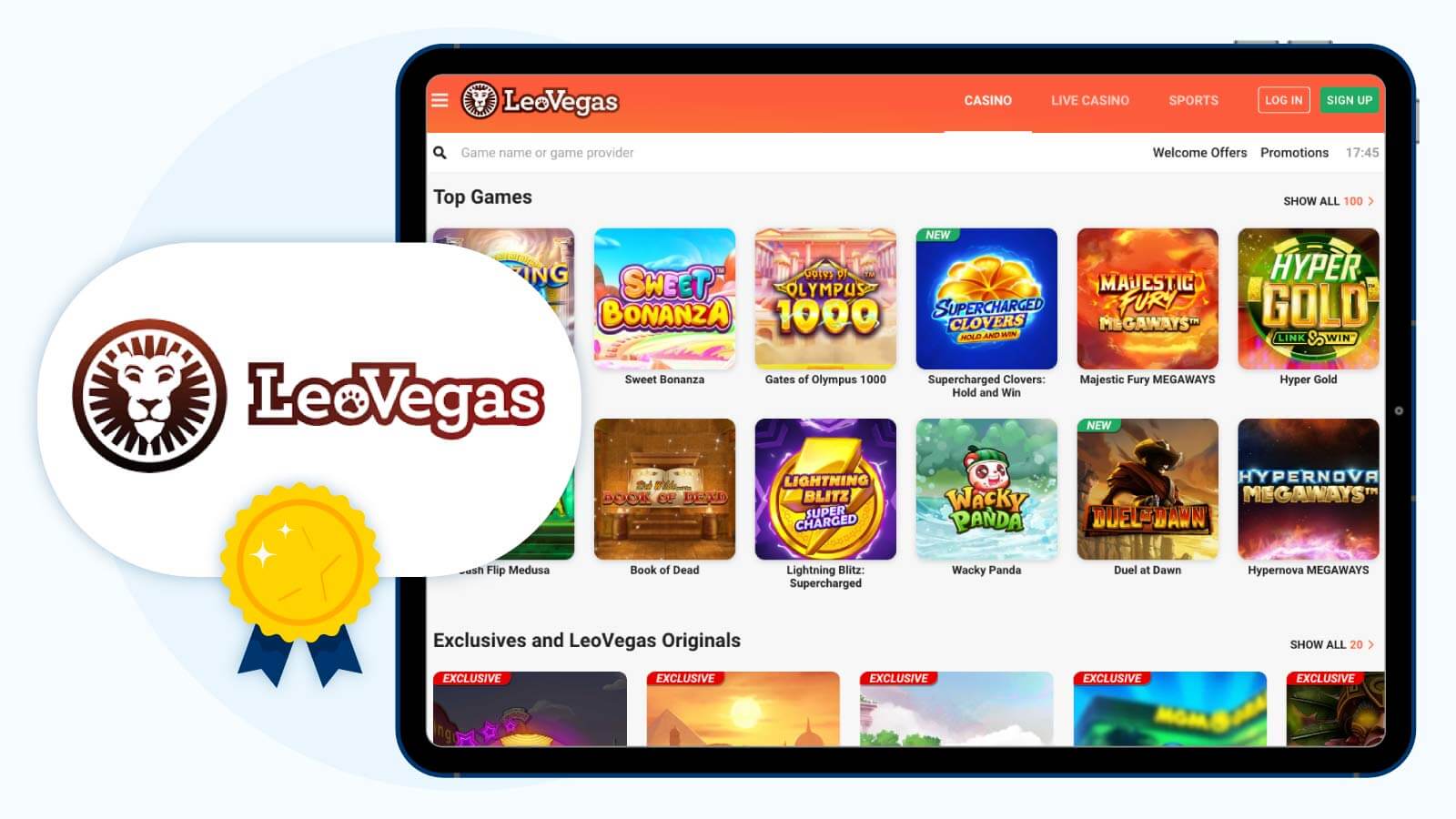 LeoVegas Casino | Best Pink Casino Sister Site Overall for 2025