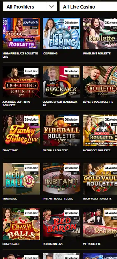 Mega Riches Casino Mobile Preview 2
